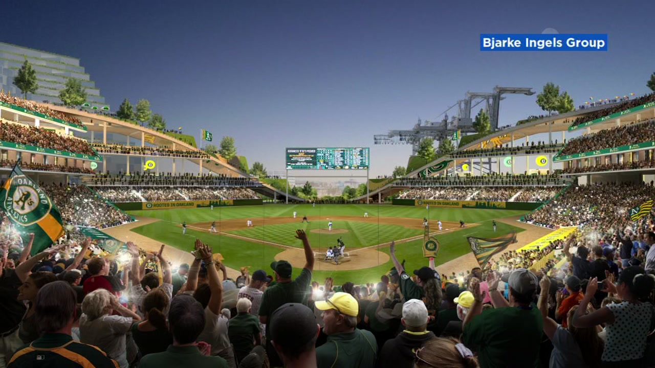 Oakland Athletics share vision for Howard Terminal ballpark