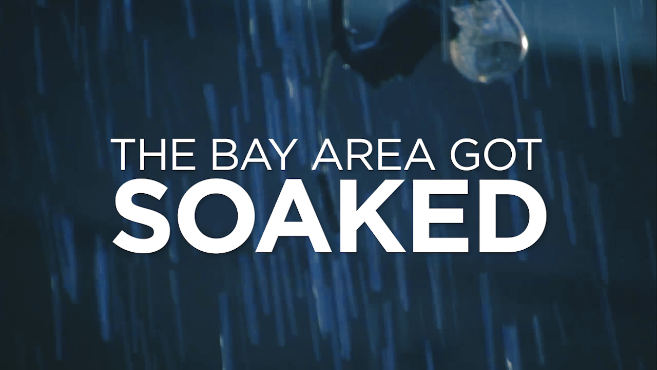 Bay Area soaked by heavy rain