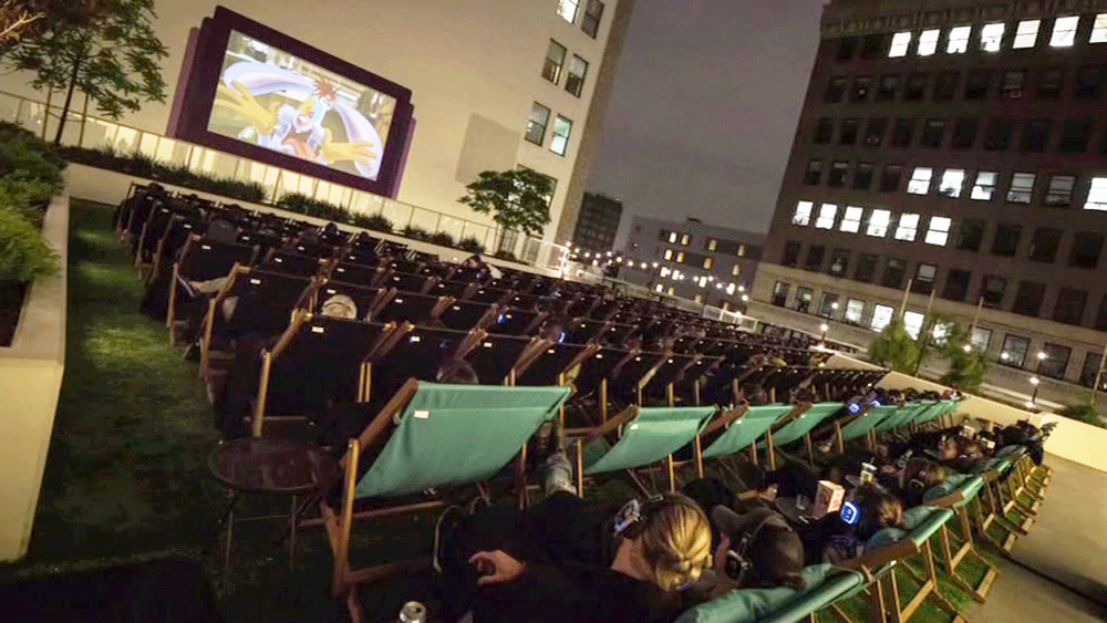Rooftop cinema club opening in Houston