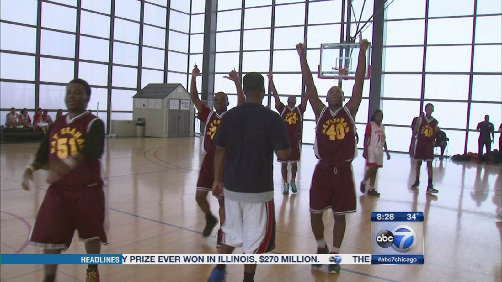 Ray Graham Training Center CPS students compete in Special Olympics basketball program - ABC7 Chicago