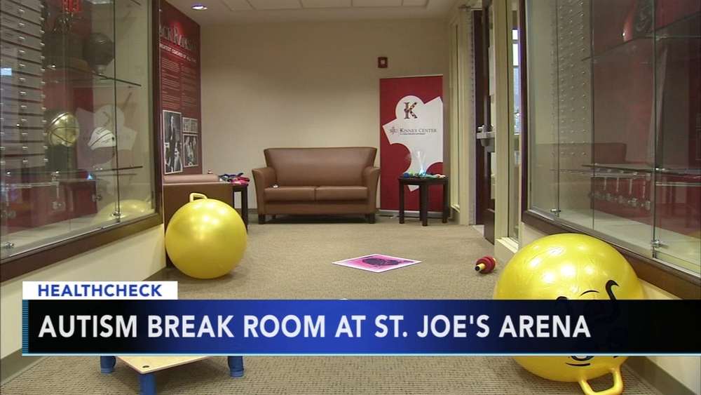 St. Joe's arena debuts Autism break room