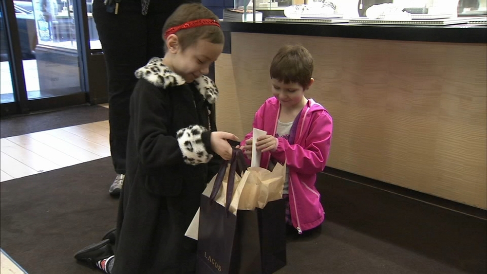 2 girls battling cancer enjoy day out in Philly