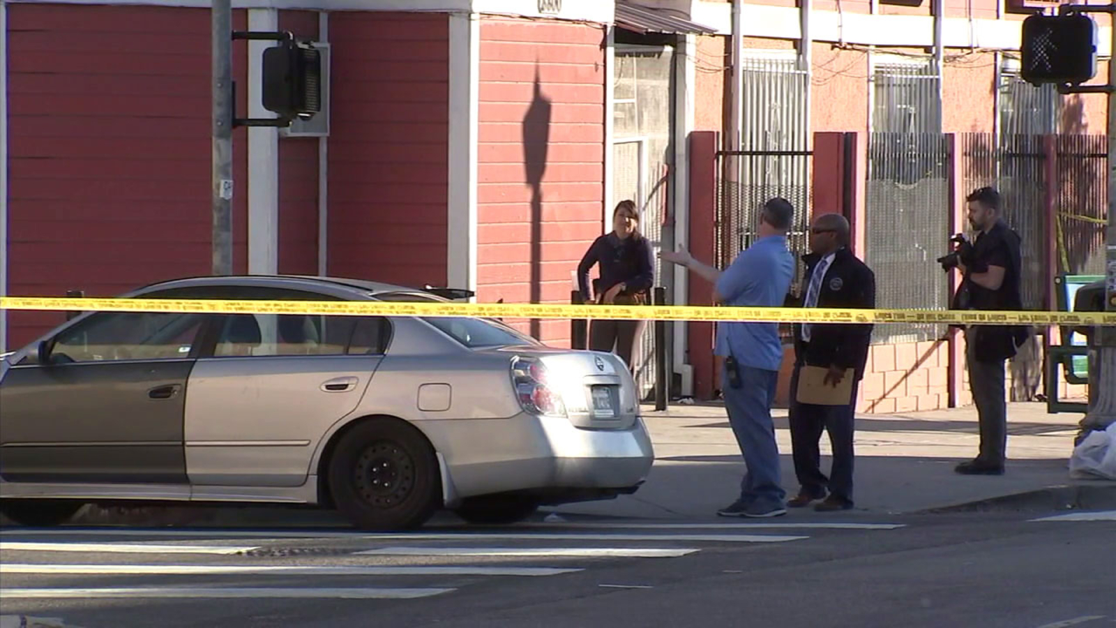 South LA shooting leaves one bystander dead, 2nd injured - ABC7 Los Angeles