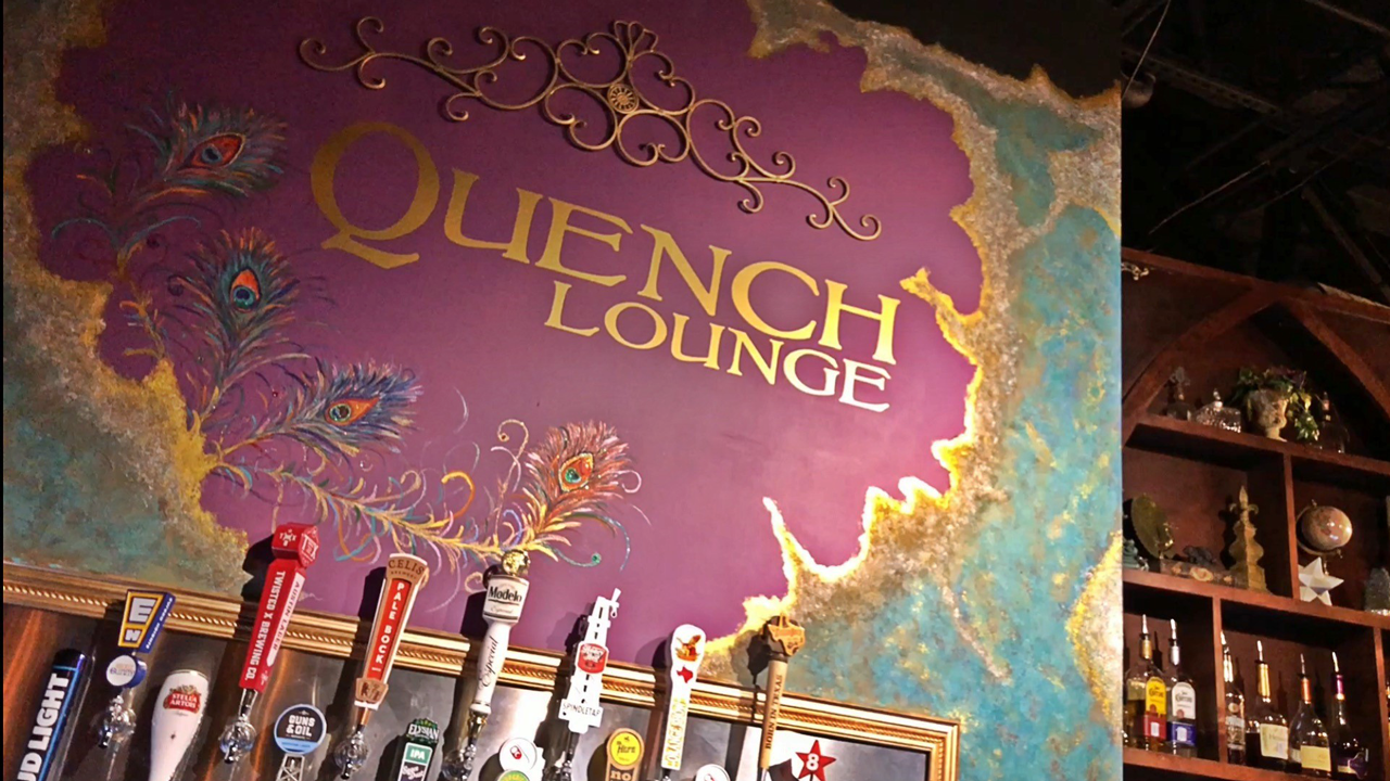 Cypress comes alive after sunset at Quench Lounge