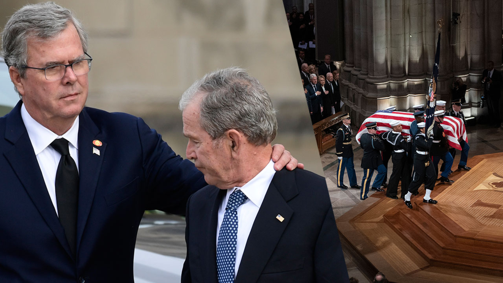 What Was In The Envelopes At George Hw Bush's Funeral PHOTOS: Nation says goodbye to George HW Bush at state funeral - ABC7