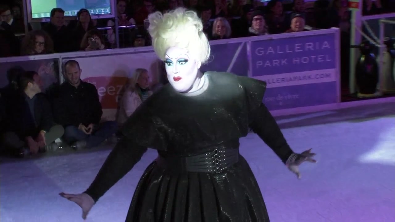 Drag Queens on Ice perform to a sold out rink in San Francisco