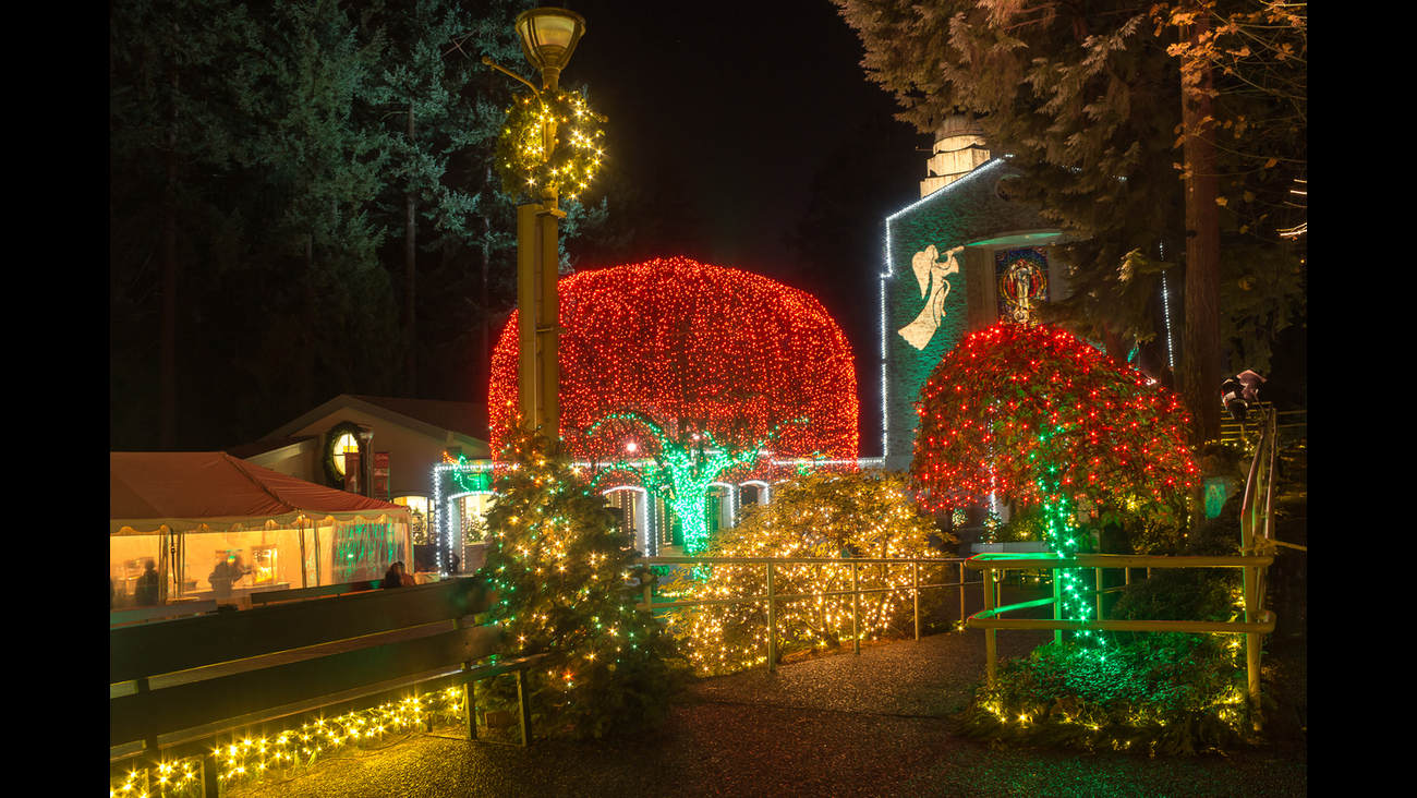 Holiday travel Portland hosts the Festival of Lights, with cheap