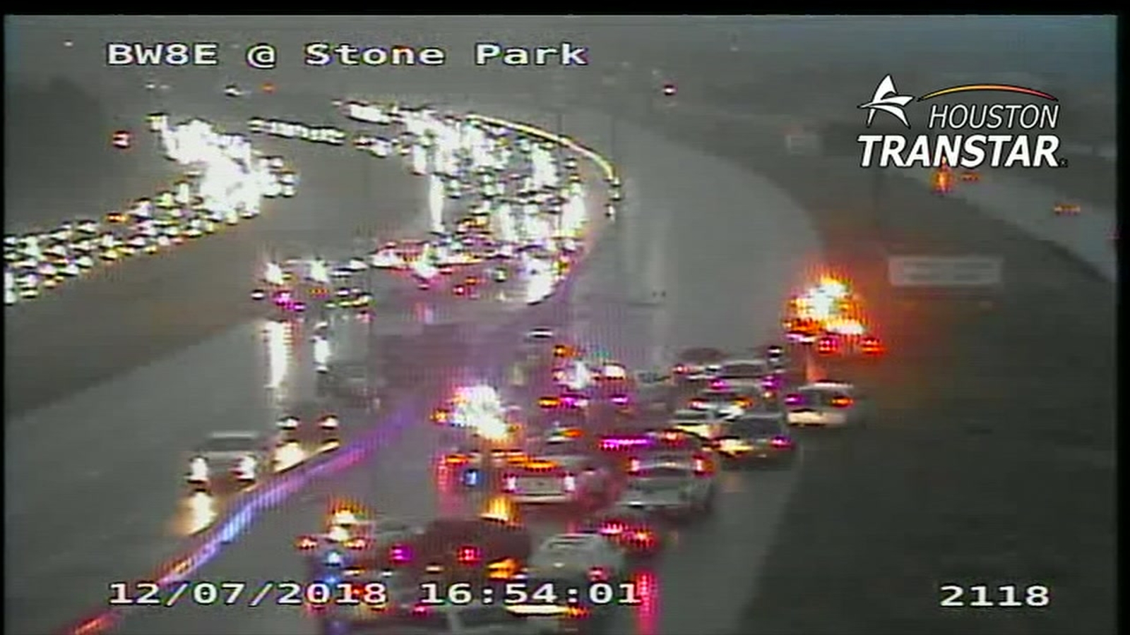 Two people killed in crash on rainsoaked E. Beltway near Wallisville