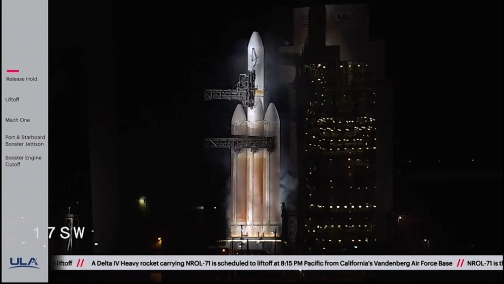 VIDEO: Rocket launch scrubbed at Vandenberg Air Force Base