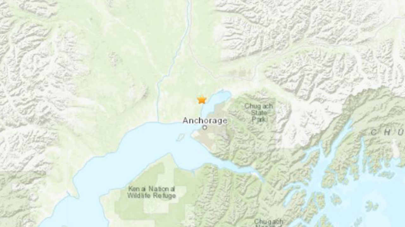 When will the tsunami hit alaska map