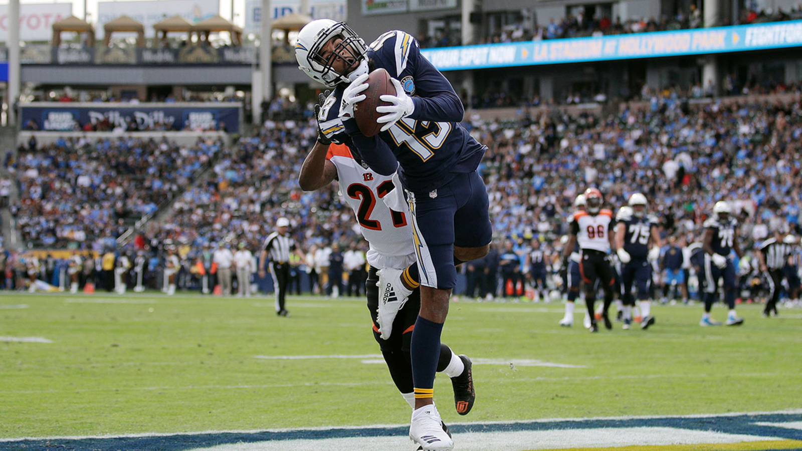 LA Chargers beat Bengals 2621 ABC7 Los Angeles LA Chargers beat Bengals 2621 ABC7 Los Angeles