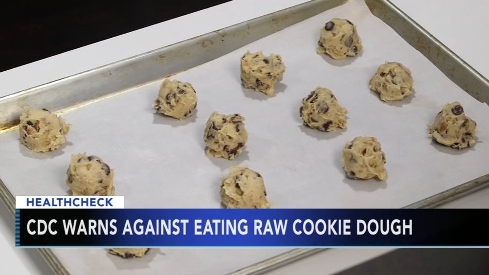 CDC warns against eating raw cookie dough