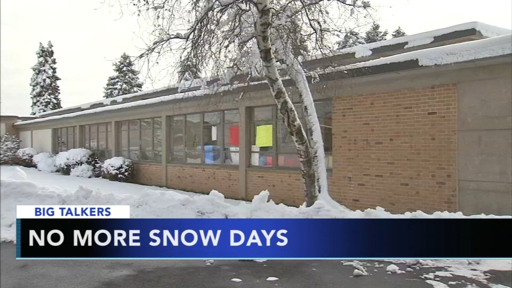School districts use tablets to eliminate snow days