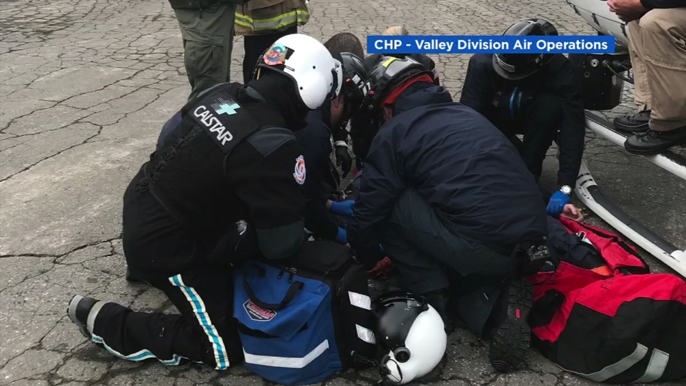 VIDEO: Paramedic rescues skier who fell 200 feet near South Lake Tahoe
