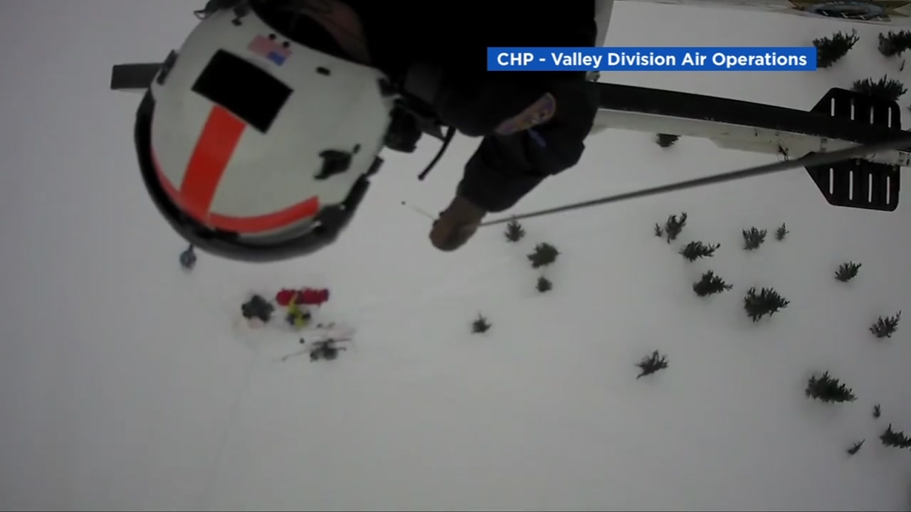 Paramedic rescues skier who fell 200 feet near South Lake Tahoe