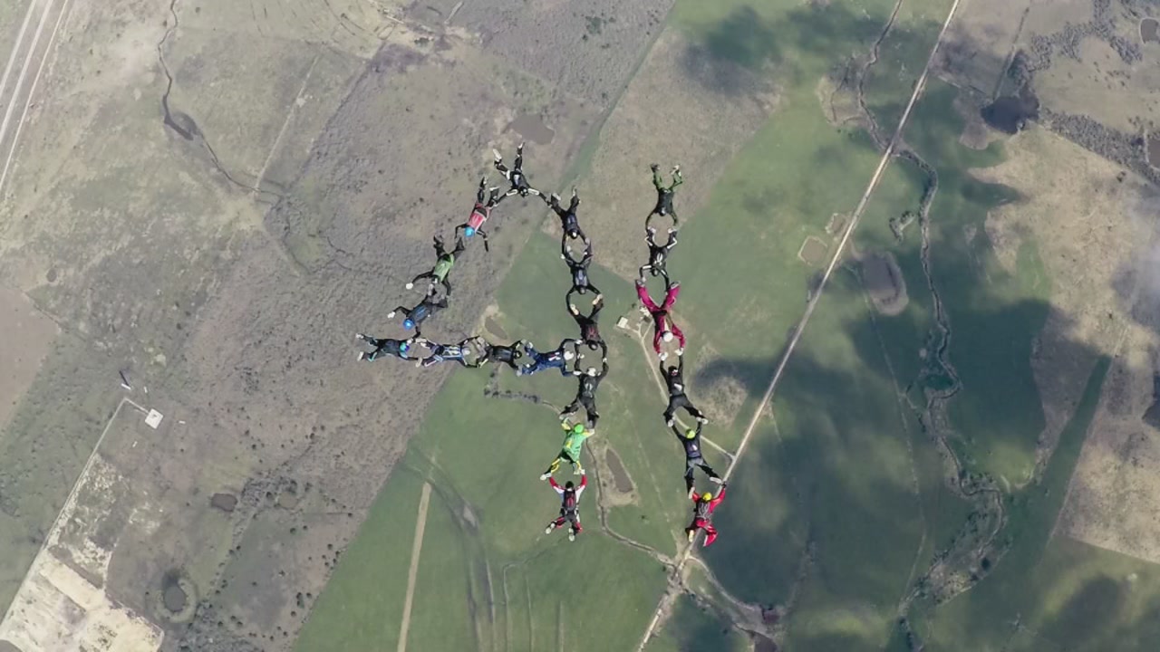 Skydive Spaceland honors Bush 41 with soaring tribute