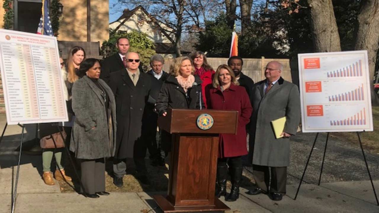 Nassau County executive defends tax reassessment plan, calls for