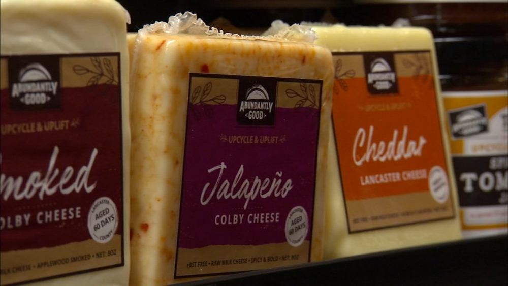 Local farmers upcycle unused milk into artisan cheese for charity