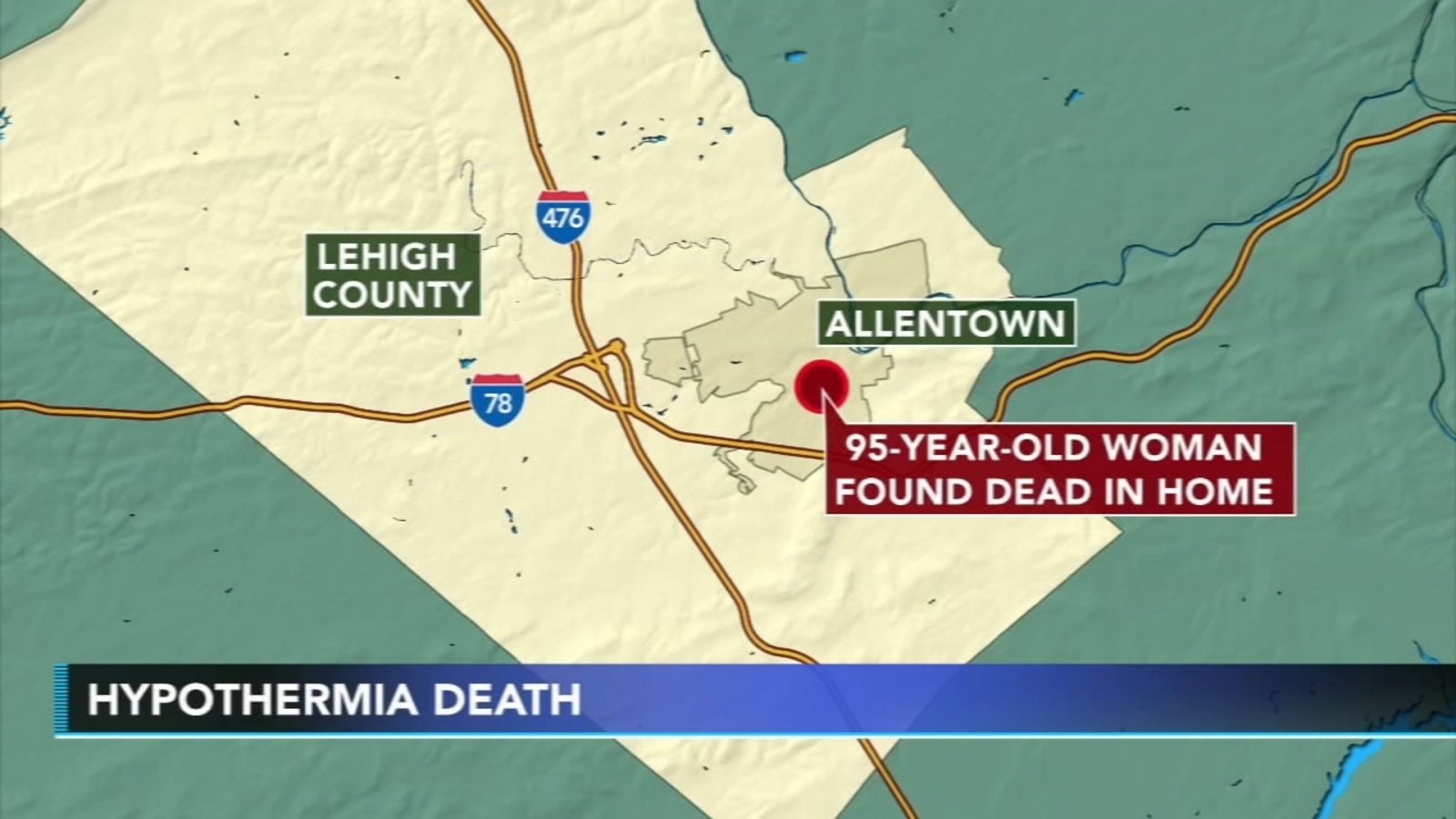 Elderly woman dies from hypothermia in Allentown - 6abc Philadelphia