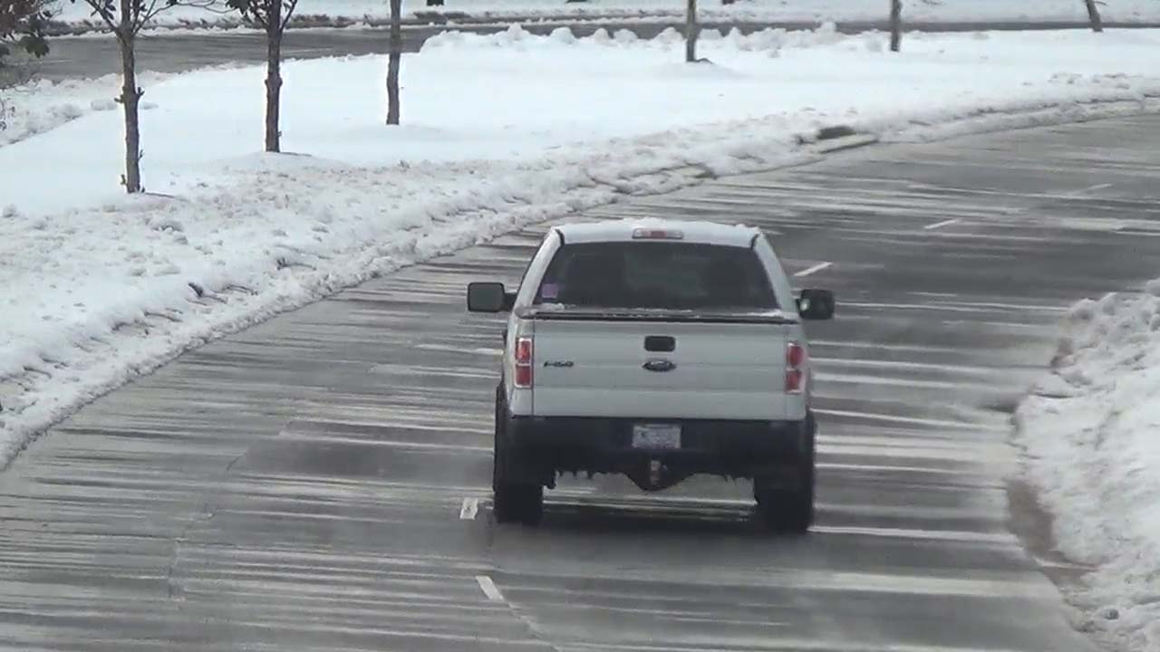 Black ice remains a concern for morning commuters