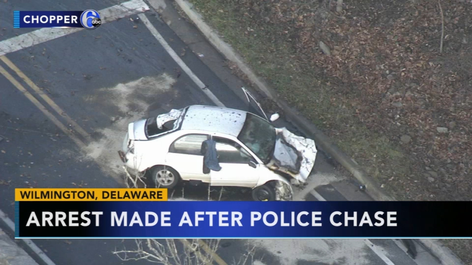 Driver who crashed into wall in Wilmington was on drugs, police say