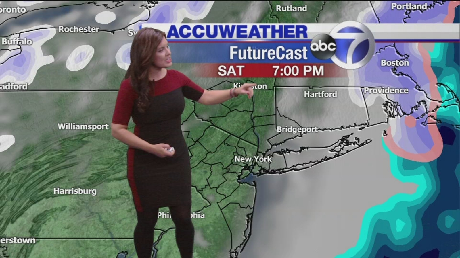 AccuWeather Update What to expect for the rest of Saturday ABC7 New York