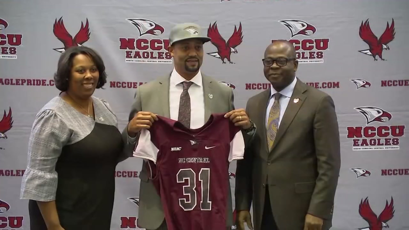 NCCU introduces former player Oliver as next football coach ABC11 RaleighDurham