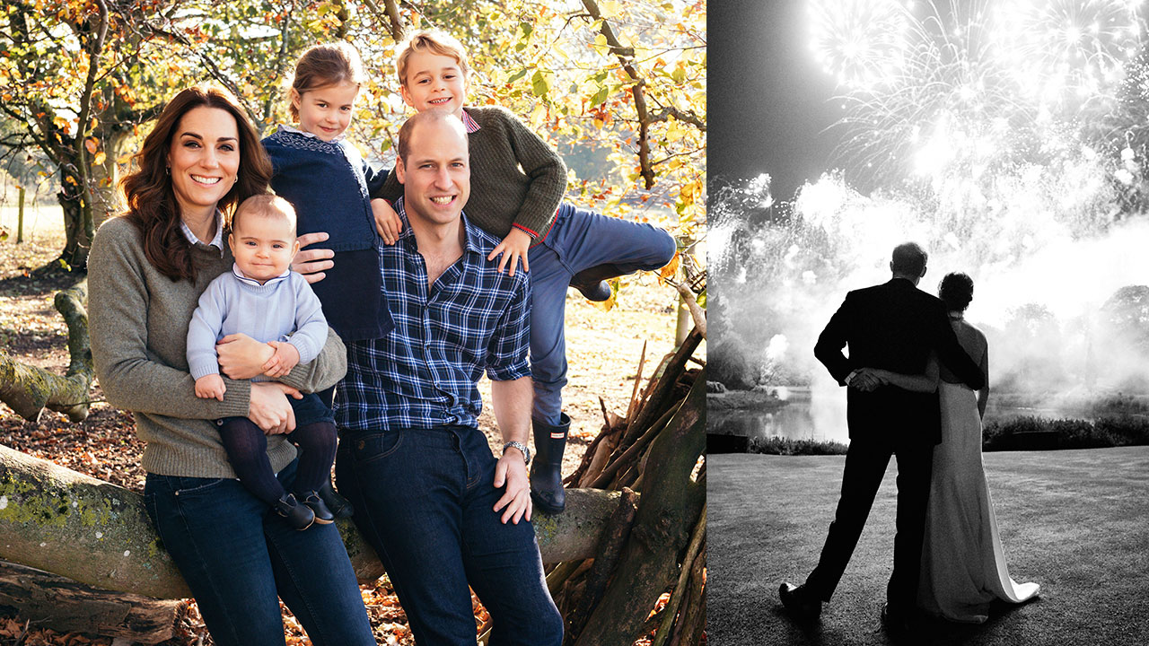 Prince William, Prince Harry families share Christmas cards