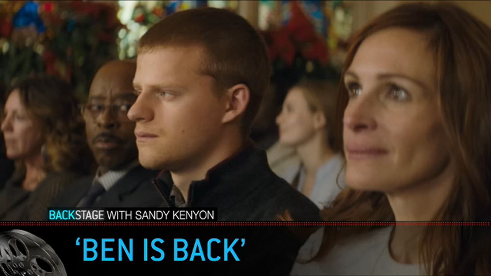 Backstage with Sandy Kenyon: The stars of 'Ben is Back' - ABC7 New York