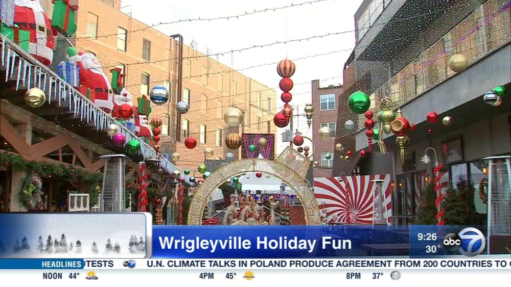 Wrigleyville gets decked out for the holidays with pop-up bars and Winter Wonderland