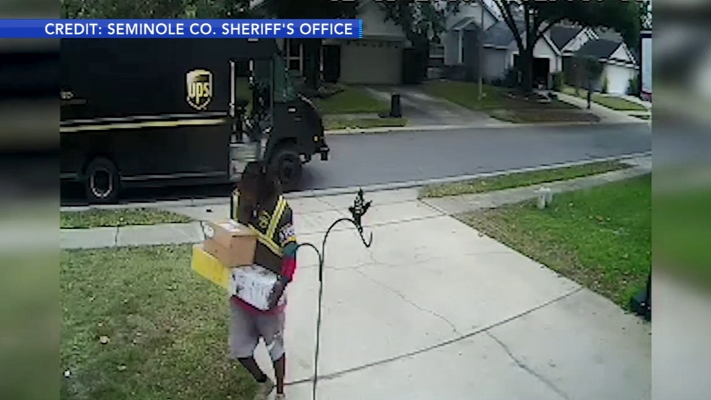 UPS driver accused of helping porch pirates