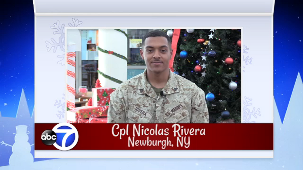 Seasons Greetings from Cpl Nicolas Rivera