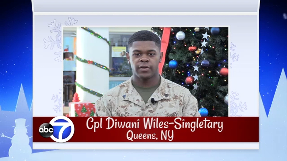 Seasons Greetings from Cpl Diwani Wiles-Singletary