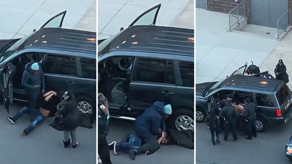Mom takes down man trying to steal her car in Bronx