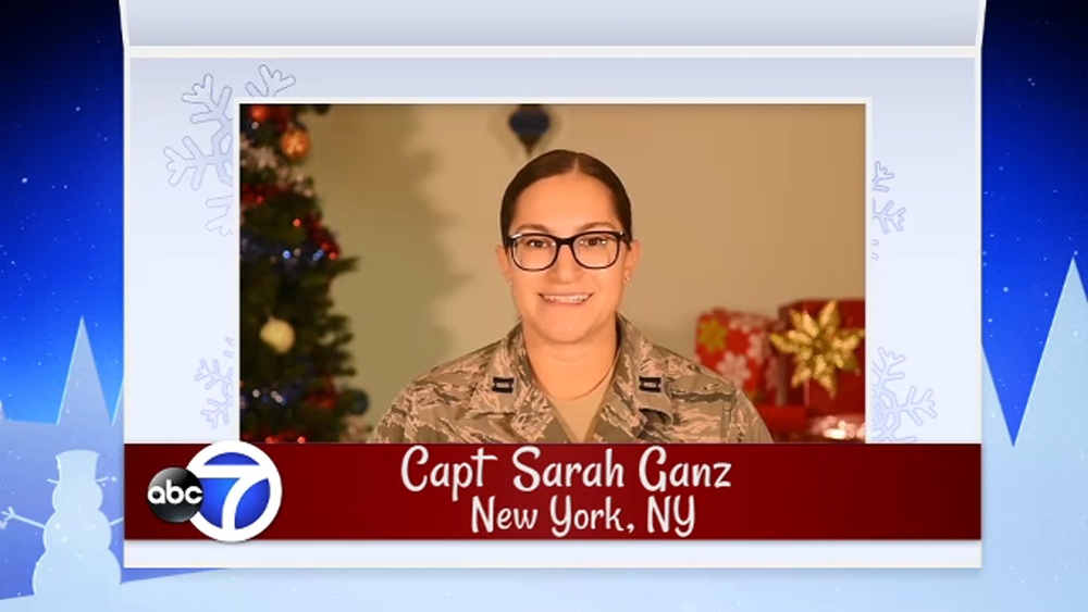 Seasons Greetings from Capt Sarah Ganz