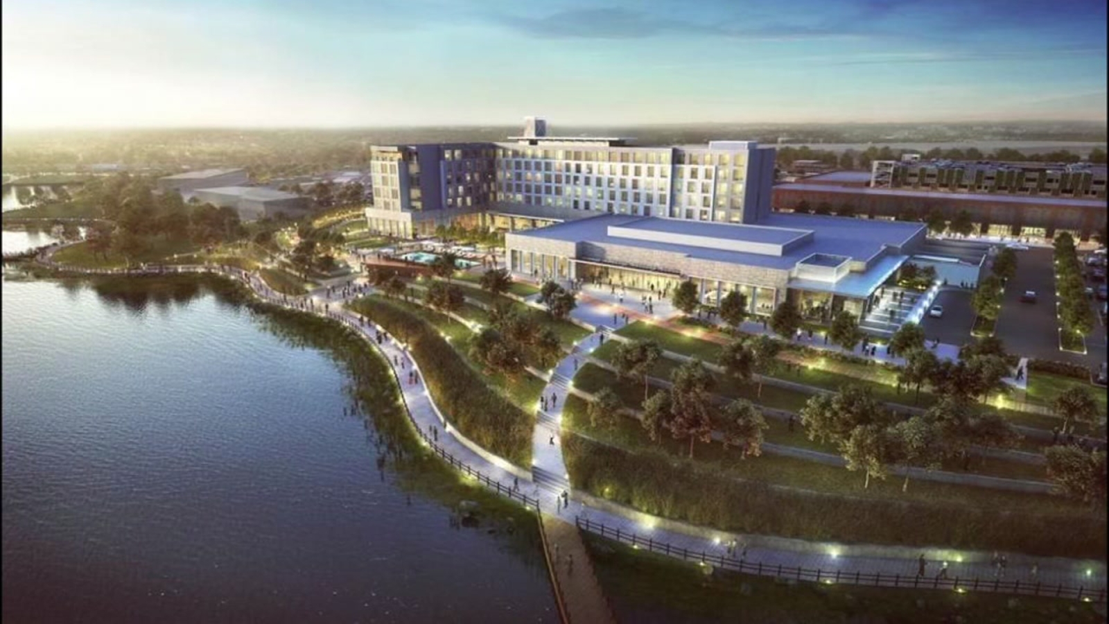 Katy Boardwalk District unveils plans for city's first conference hotel