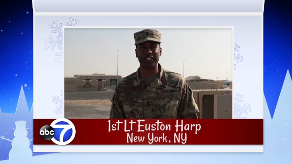 Seasons Greetings from 1st Lt Euston Harp