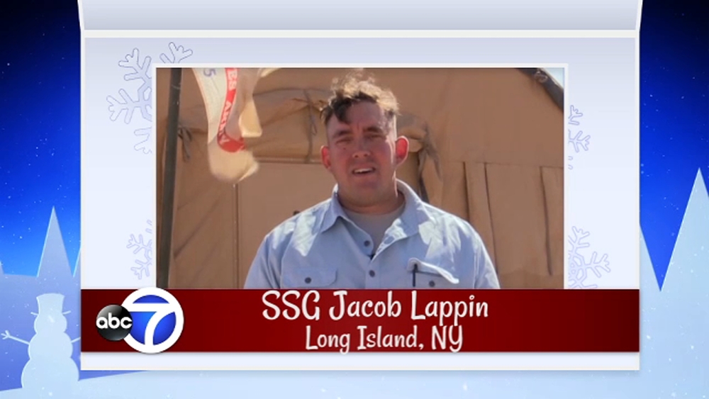 Seasons Greetings from SSG Jacob Lappin