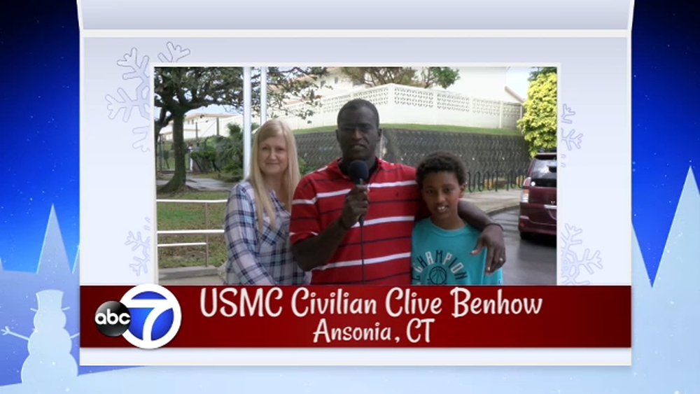 Seasons Greetings from USMC Civilian Clive Benhow