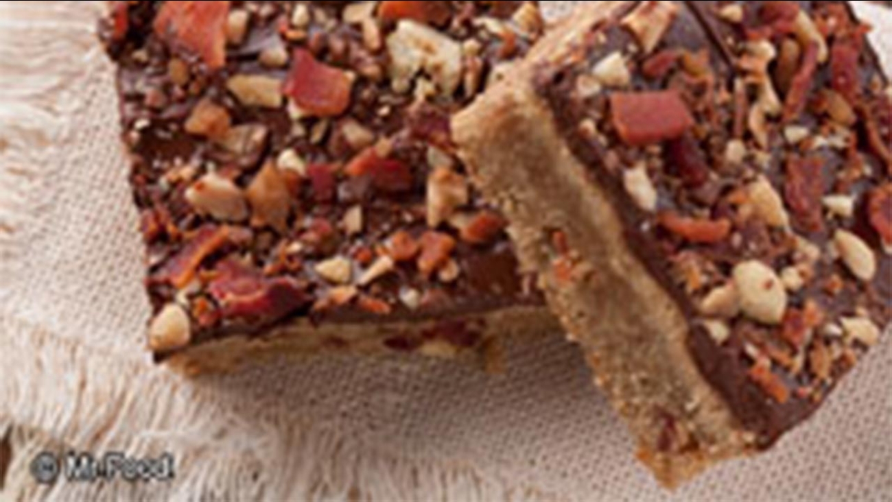 Peanut Butter-Bacon Bars