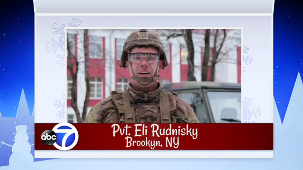 Seasons Greetings from Put. Eli Rudnisky