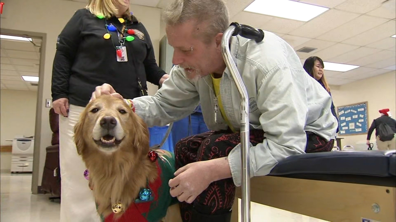 Therapy pets bring holiday cheer to patients - 6abc Philadelphia