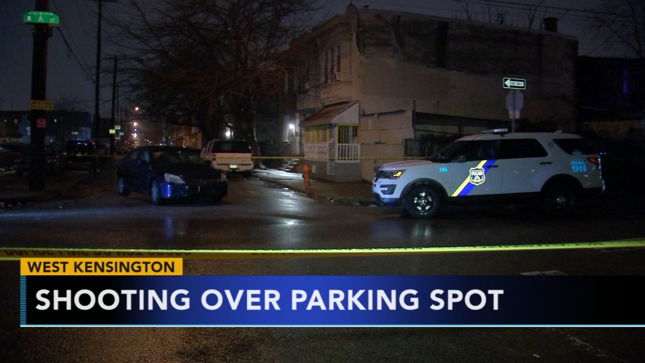 Bullet misses toddler, dad shot in parking spot dispute