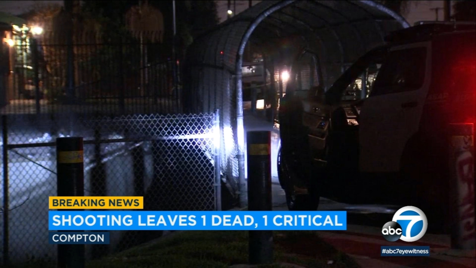 Man dead, 1 other in critical condition following Compton shooting