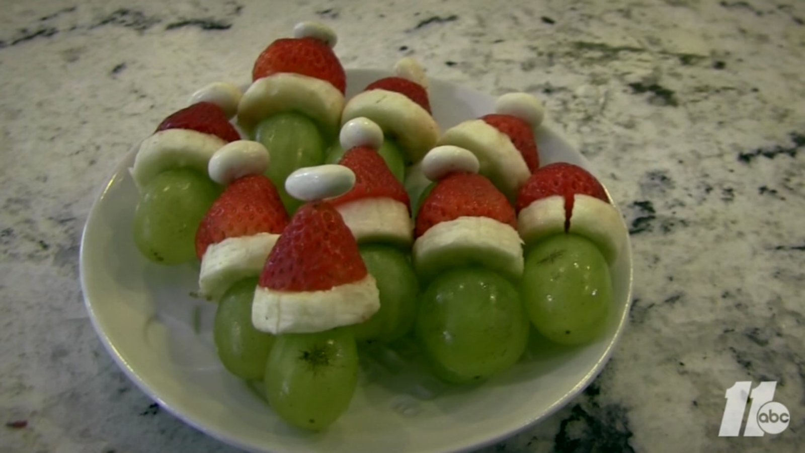 green grinch snacks