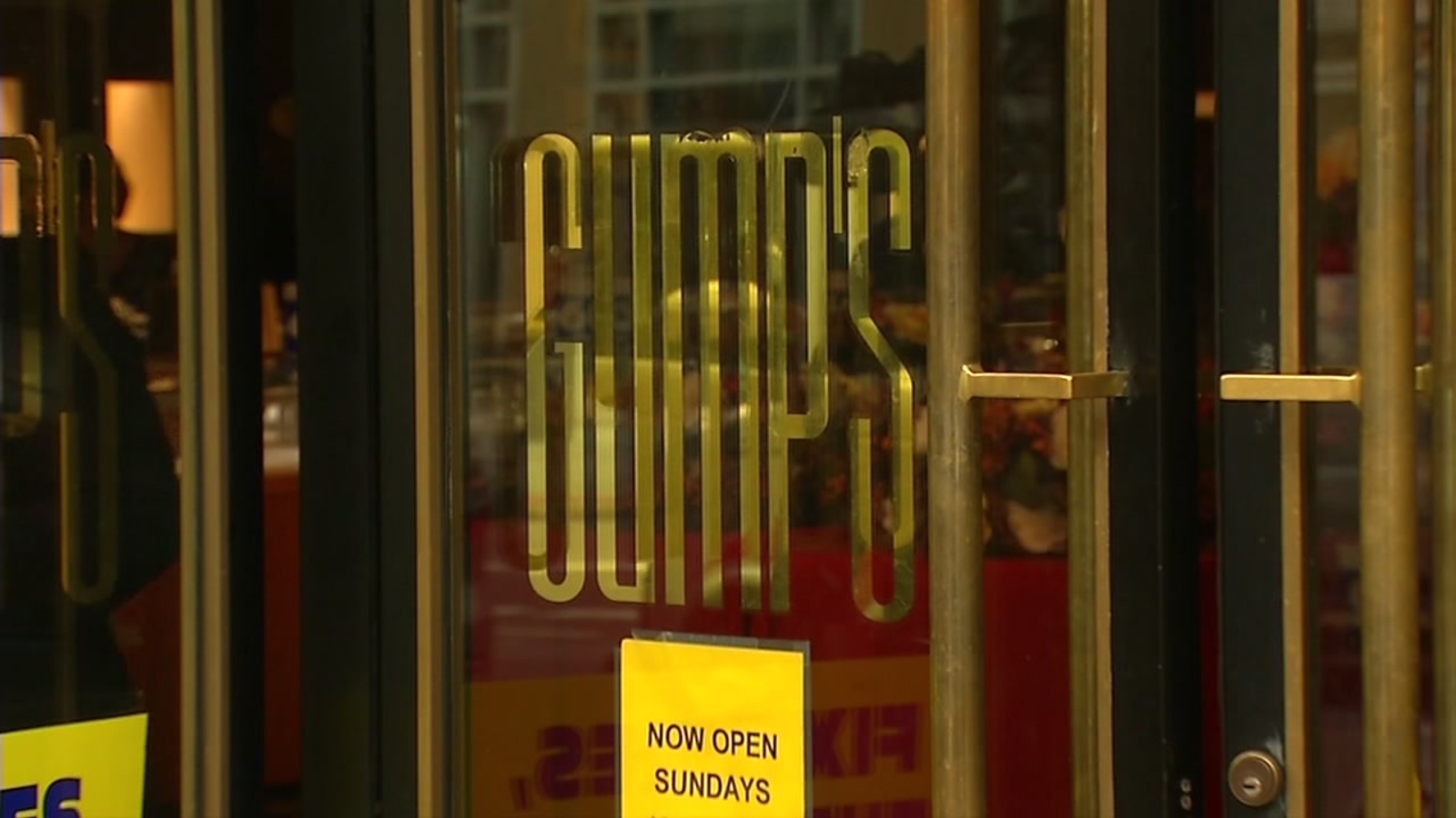 End of an Era Gumps, one of San Francisco's most storied department