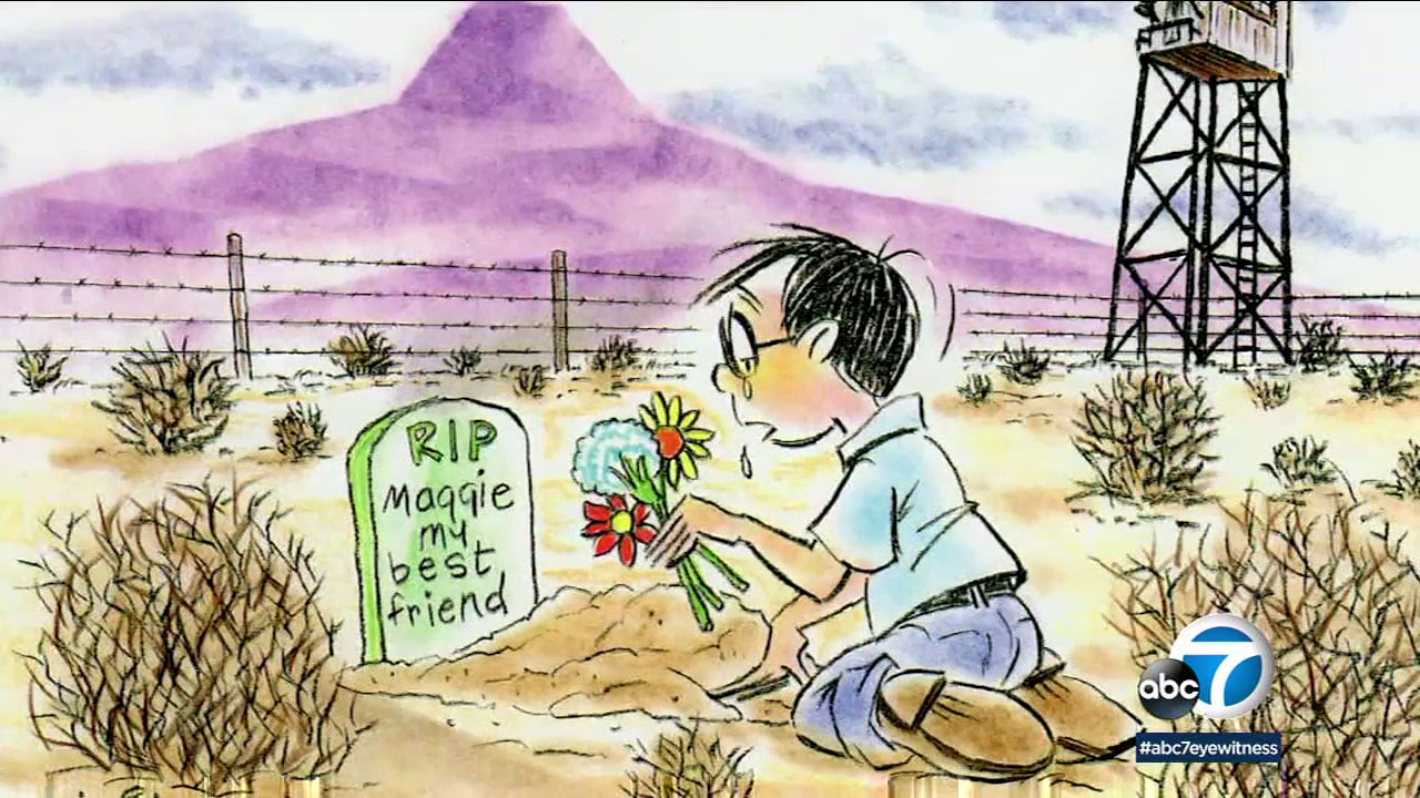 Maggie seemed to die of a broken heart at the end of the war as all her friends were leaving the internment camp.