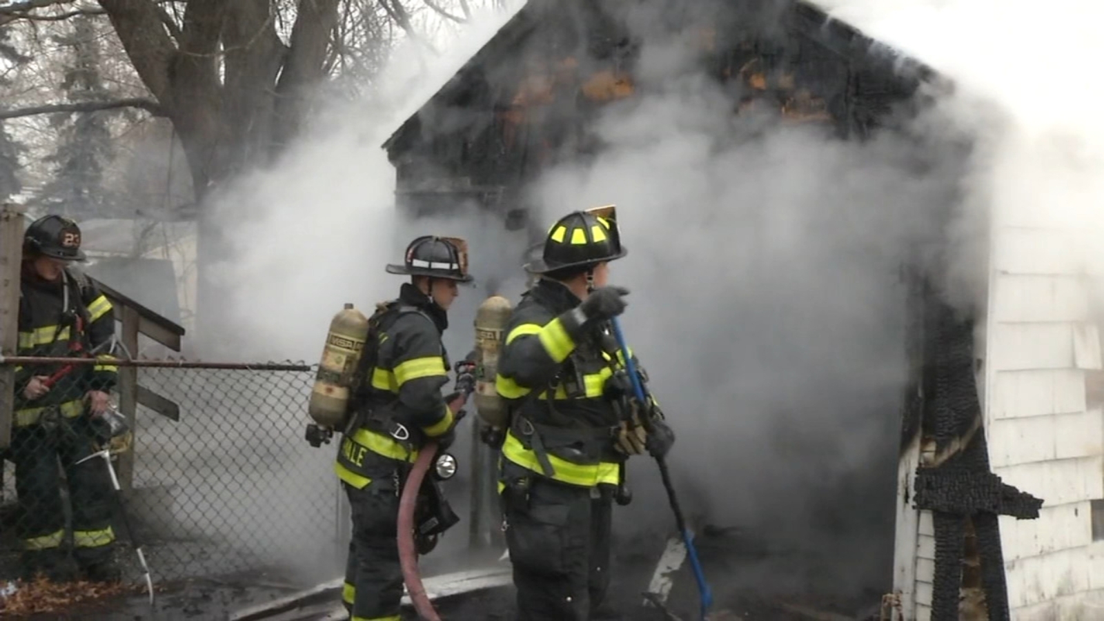 Garage fire in New Castle County set deliberately 6abc Philadelphia