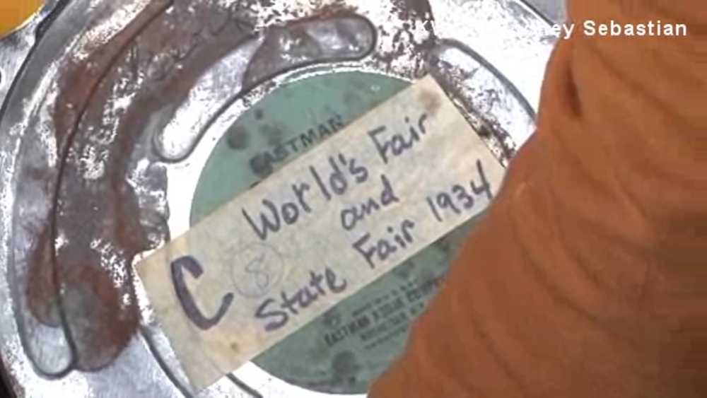 Iowa man finds 1930s film reels in basement, Part 1