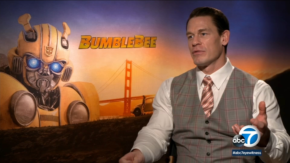 John Cena joins 'Transformers' franchise in action-filled 'Bumblebee'